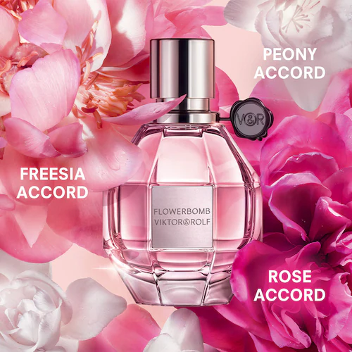 Viktor&Rolf Flower bomb Eau de Parfum with Vanilla & Jasmine 100ml, 3.4oz