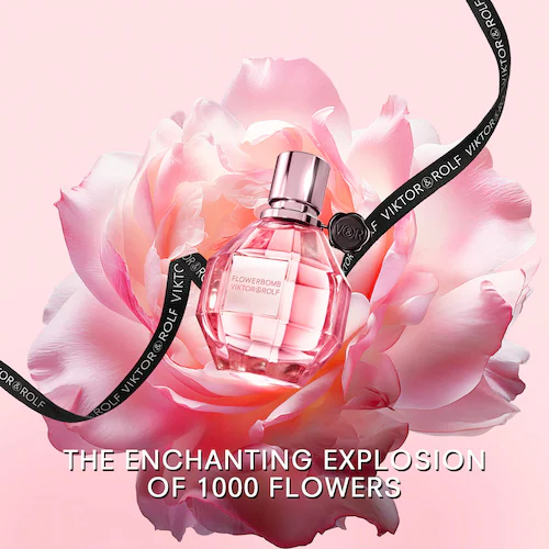 Viktor&Rolf Flower bomb Eau de Parfum with Vanilla & Jasmine 100ml, 3.4oz