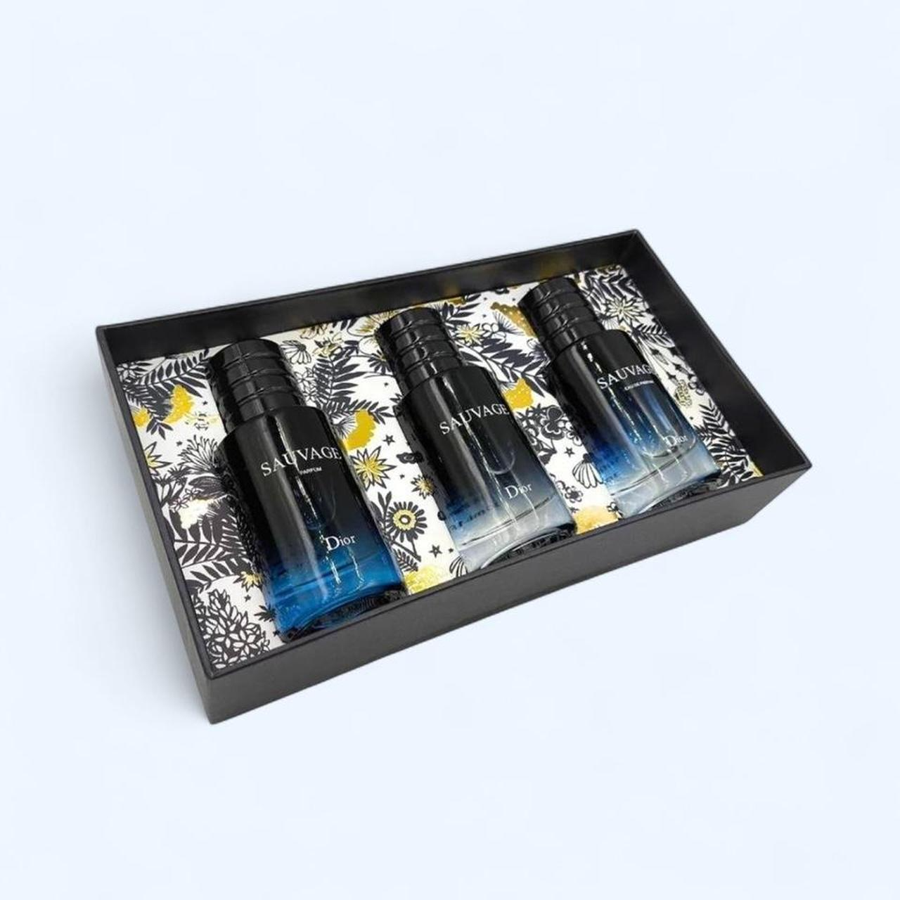 100% authentic Dior Sauvage 3 x 30ml gift set