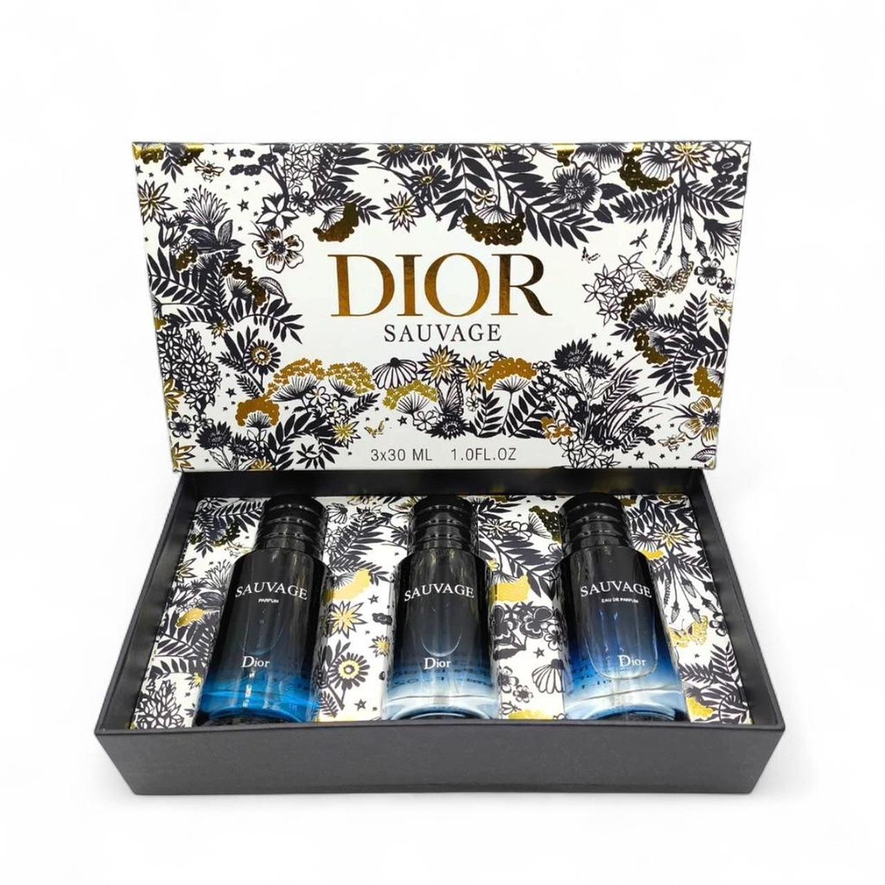 100% authentic Dior Sauvage 3 x 30ml gift set