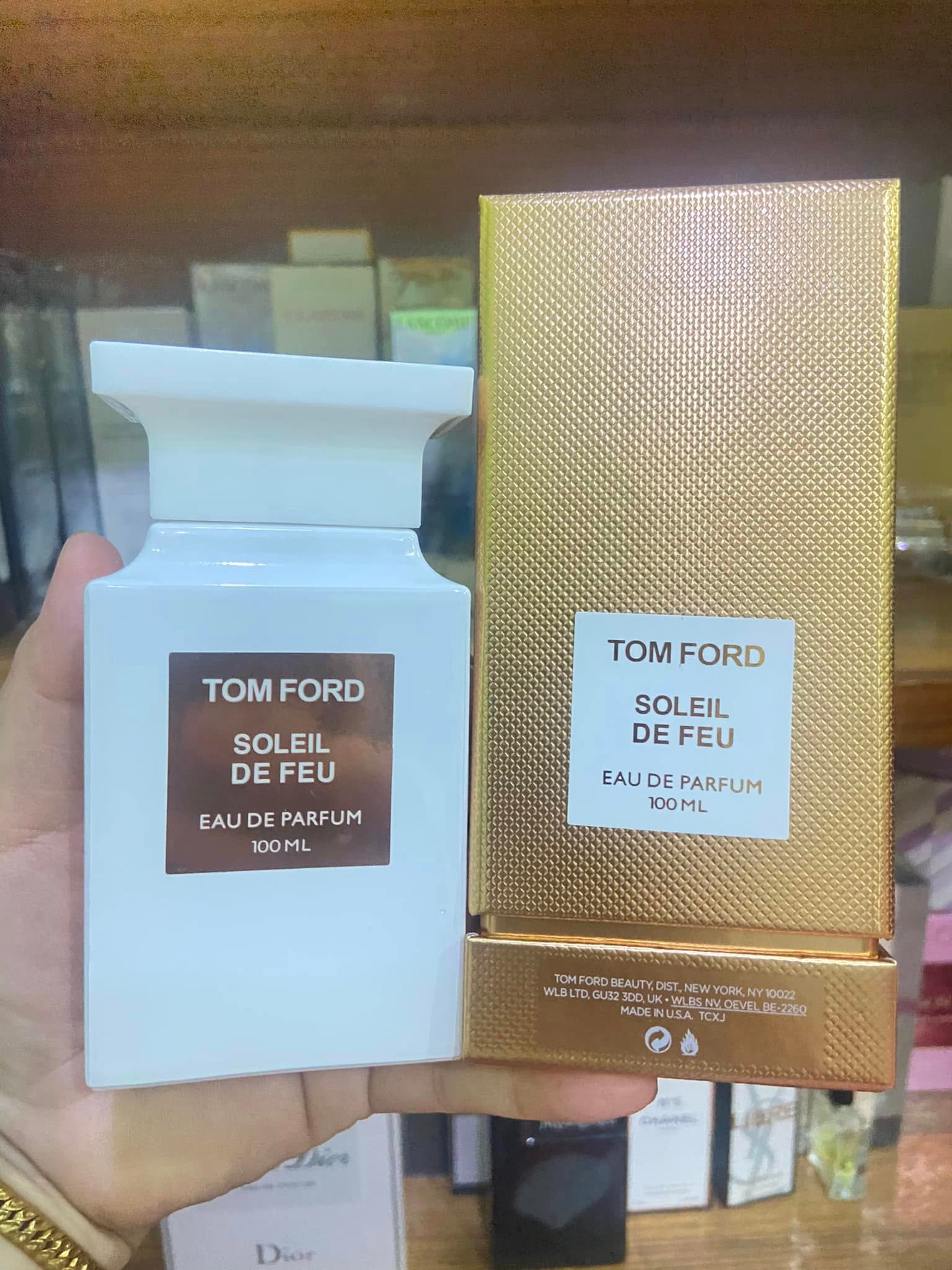 Tom Ford Soleil De Feu Parfum Perfume Spray Luxury Fragrance 100ml