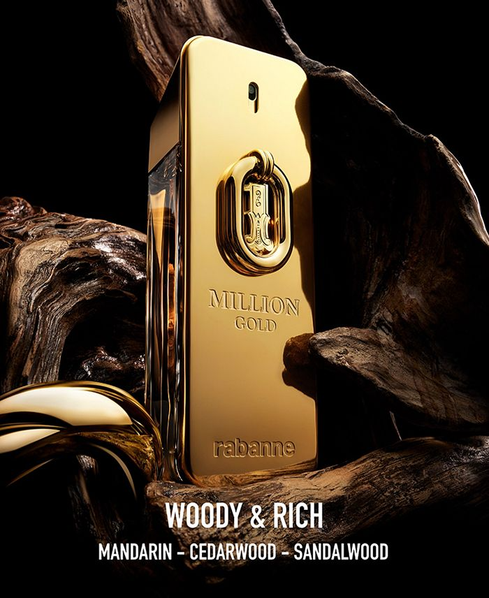 Rabanne Million Gold Elixir Parfum Intense, 3.4 oz.