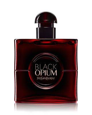 Yves Saint Laurent Black Opium Eau de Parfum Over Red