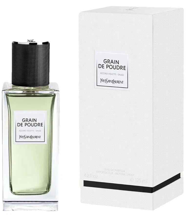 YSL Grain De Poudre Accord violette-Sauge Eau De Parfum Spray 4.2oz